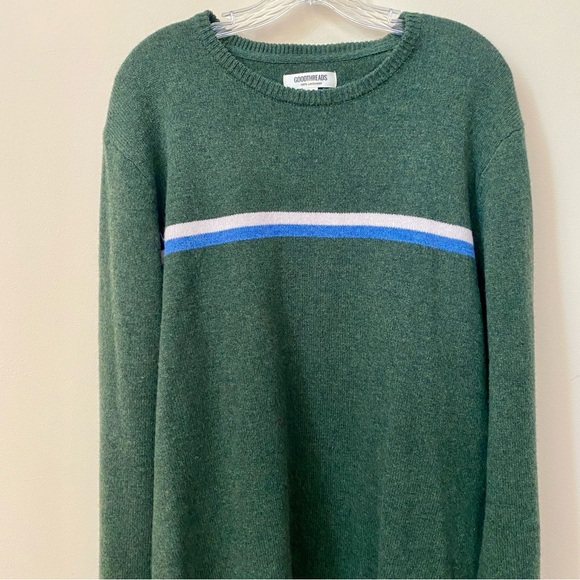 Goodthreads Pullover Sweater Green XL
Lambswool - Picture 1 of 12